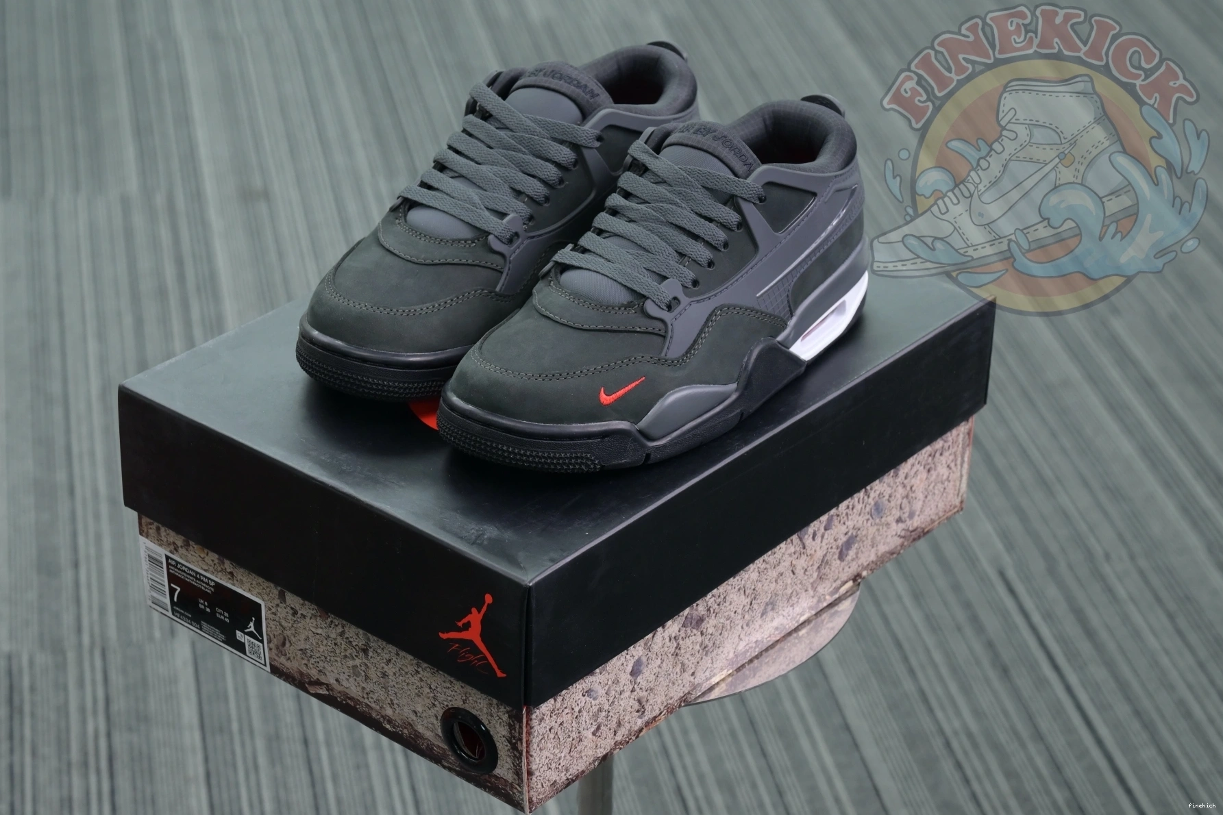 Sylvester Nigel x Jordan Jordan SP 4 “Anthracite” RM Air 0108